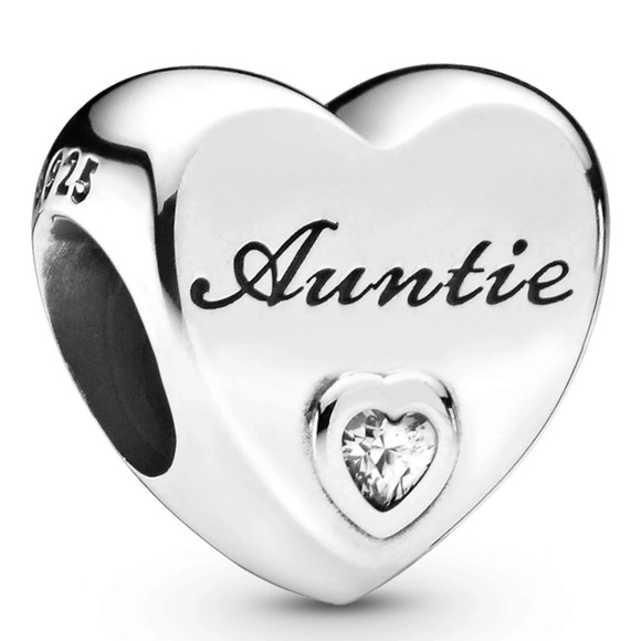 Pandora Jewelry - Brand NEW Authentic Pandora Auntie Love Heart Charm Jewelry S925 ALE Silver